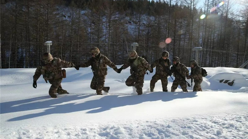 新春走軍營丨雪域邊關(guān)，深山里的“鴨綠江畔第一哨”