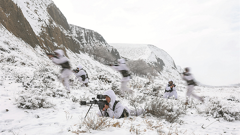 新春走軍營丨礪兵高原，鍛造勝戰(zhàn)鐵拳